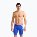 Pánske plavky jammery arena Earth Swim Jammer neon blue/neon blue multi 5