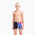 Chlapčenské plavecké boxerky arena Loud Swim Short black/multi