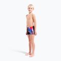 Chlapčenské plavecké boxerky arena Loud Swim Short black/multi 2