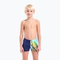 Chlapčenské plavecké boxerky arena Loud Swim Short navy/multi