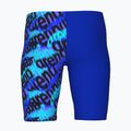 Detské plavky jammer arena Crowded Swim Jammer neon blue/neon blue multi 2