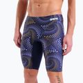 Pánske plavky jammery arena Fireflow Swim Jammer navy/tteam navy yellow 8