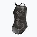 Detské jednodielne plavky arena Fireflow Lightdrop Back black/team black 4