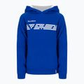 Detská tenisová mikina Tecnifibre Fleece Hoodie blue 21LAHORO0B