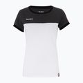 Dámske tenisové tričko Tecnifibre Stretch white and black 22LAF1 F1