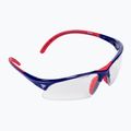 Okuliare na squash Tecnifibre modré/červené 54SQGLRE21