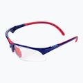 Okuliare na squash Tecnifibre modré/červené 54SQGLRE21 5