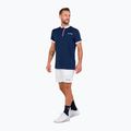 Pánske tenisové tričko Tecnifibre Polo blue 22F3PO F3 3