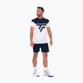 Pánske tenisové tričko Tecnifibre Training white 22TRAITEE 3