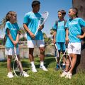 Pánske tenisové tričko Tecnifibre Team Cotton Tee azur 5