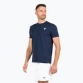 Pánske tenisové tričko Tecnifibre Graphic Tee Stretch navy