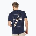 Pánske tričko Tecnifibre Graphic Tee navy 3