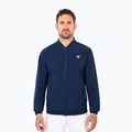 Pánska tenisová mikina Tecnifibre Team Light Jacket navy blue