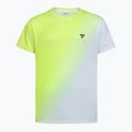 Pánske tenisové tričko Tecnifibre X-Loop Tee white/yellow 4