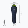 Spací vak Millet Baikal 1100 Regular saphir 4