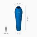 Millet Baikal 750 Long spací vak pravý sky diver 4