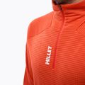 Pánska fleecová mikina Millet Parmelan Light Fleece paprika 4