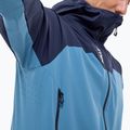 Pánska softshellová bunda Millet Kamet Xcs Light Hoodie coronet blue/saphir 5