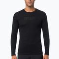 Pánske trekové tričko longsleeve Millet Ubic Wool LS Pullover black