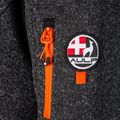 Pánska fleecová mikina Aulp Navoy Melanged Knit black 5