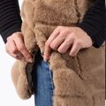 Dámska vesta Aulp Carra Faux Fur taupe 6