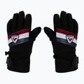 Detské lyžiarske rukavice Rossignol Jr Sportchic Stretch Impr black 3