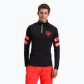 Pánska lyžiarska mikina Rossignol Classique Hero 1/2 Zip black/red