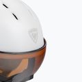 Dámska lyžiarska prilba Rossignol Fit Visor Impacts white/orange/silver 6