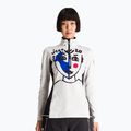 Dámska lyžiarska mikina Rossignol Bessy 1/2 Zip Top white