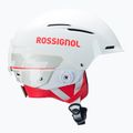 Lyžiarska prilba Rossignol Hero Slalom Impacts + Chinguard biela 7