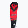 Detské zjazdové lyže Rossignol Hero Pro + Team 4 GW Black Bulk red 8