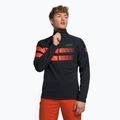 Pánska lyžiarska mikina Rossignol Hero Clim black/red
