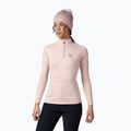 Dámska termo mikina Rossignol Classique 1/2 Zip powder pink