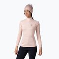 Dámska termoaktívna mikina Rossignol Classique 1/2 Zip powder pink