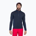 Pánska lyžiarska mikina Rossignol Cieloalto Fleece Half zip dark navy