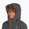 Rossignol Strawpile Jr detská lyžiarska bunda onyx grey 5