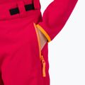 Rossignol Girl Ski rubínovo červené detské lyžiarske nohavice 7