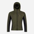 Pánska mikina s kapucňou Rossignol Blackside Mix Full Zip Hoodie Fleece olive shadow 8