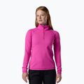 Dámska fleecová mikina Rossignol Mid Layer Stretch Half Zip electric fuchsia