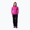 Dámska fleecová mikina Rossignol Mid Layer Stretch Half Zip electric fuchsia 2