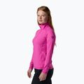 Dámska fleecová mikina Rossignol Mid Layer Stretch Half Zip electric fuchsia 4