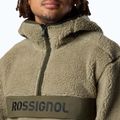 Pánska bunda Rossignol Alltrack Anorak Fleece vetiver 5