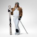 Dámska lyžiarska bunda Rossignol JCC Teddy Hoodie white 2
