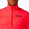 Pánska mikina Rossignol Hero Half Zip First Layer neon red 6