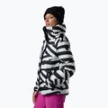 Dámska lyžiarska bunda Rossignol Snowblaze Down resort bold lines black 4