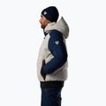 Pánska lyžiarska bunda Rossignol Corduroy Down Bomber silver cloud/dark navy 4
