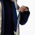 Pánska lyžiarska bunda Rossignol Corduroy Down Bomber silver cloud/dark navy 12