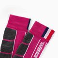 Dámske lyžiarske ponožky Rossignol Intermediate Eelectric fuchsia 2
