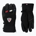 Pánske lyžiarske rukavice Rossignol Strato R-Shell Dry black