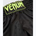 Pánske tréningové šortky Venum Classic Muay Thai black/neo yellow 3